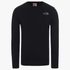 The North Face Mens Easy Long Sleeve Tee Tnf Black Zinc Grey Kz2 | The North Face