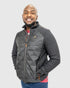 Soviet Mens Kazan Quilted Fashion Jacket Black | Soviet