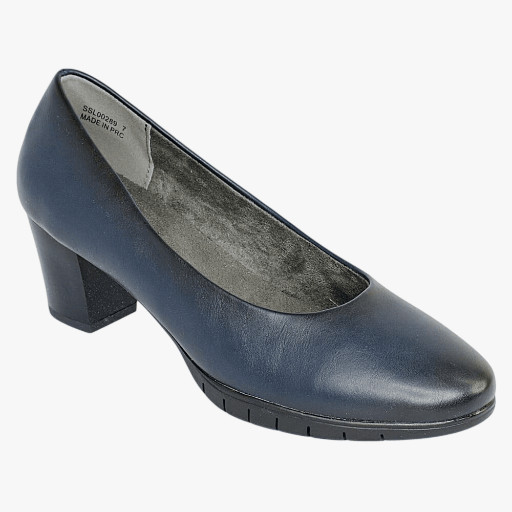 Hush Puppies Womens Soft Makana Court Heel Navy | Hush Puppies