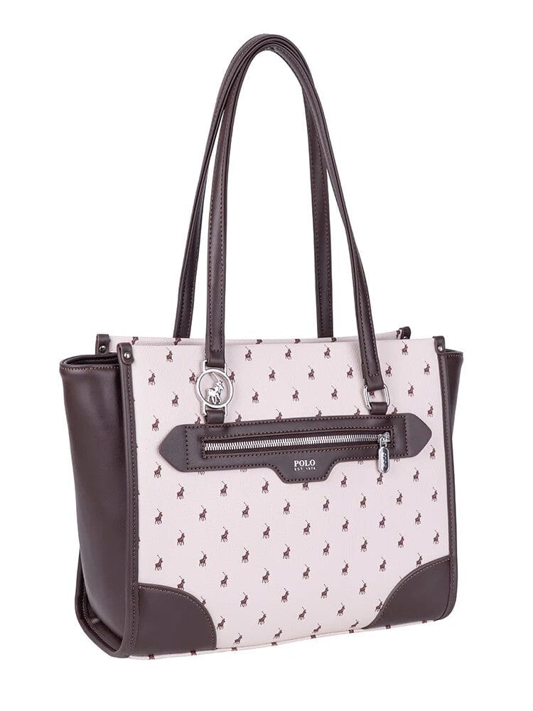 Polo Encore Tote Handbag Cream