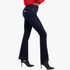 Sissy Boy Mid Waist Bootleg Jean With Pin Tick Blue Black | Sissy Boy