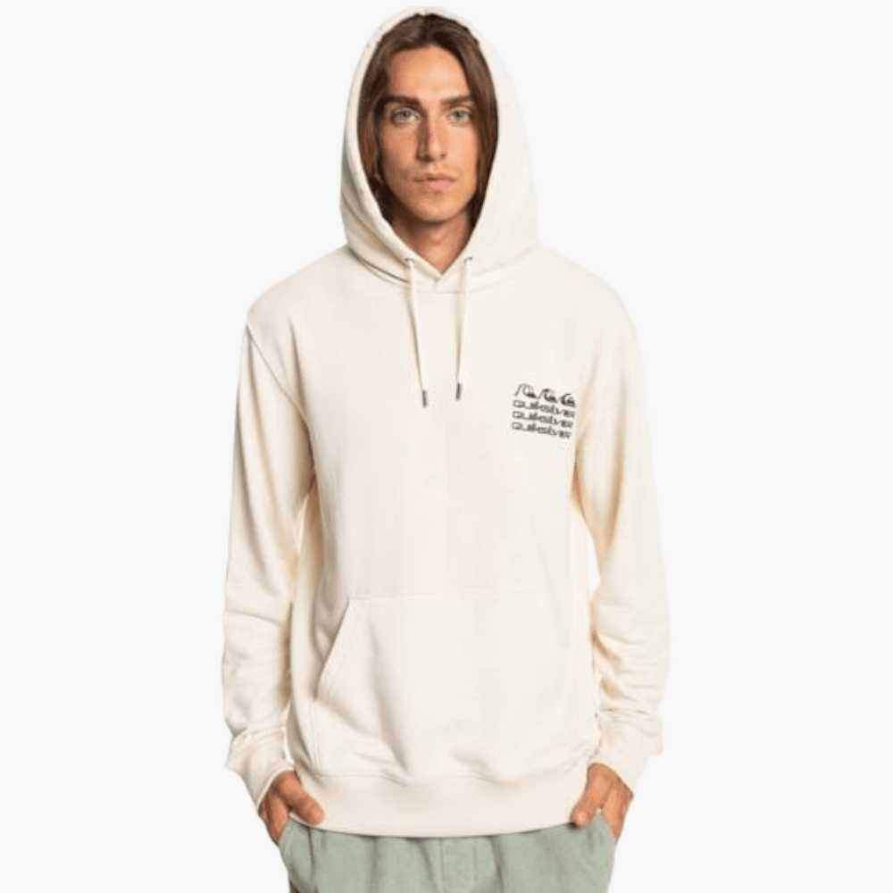 Quiksilver Mens Surf Legend Hoodie White | Quiksilver