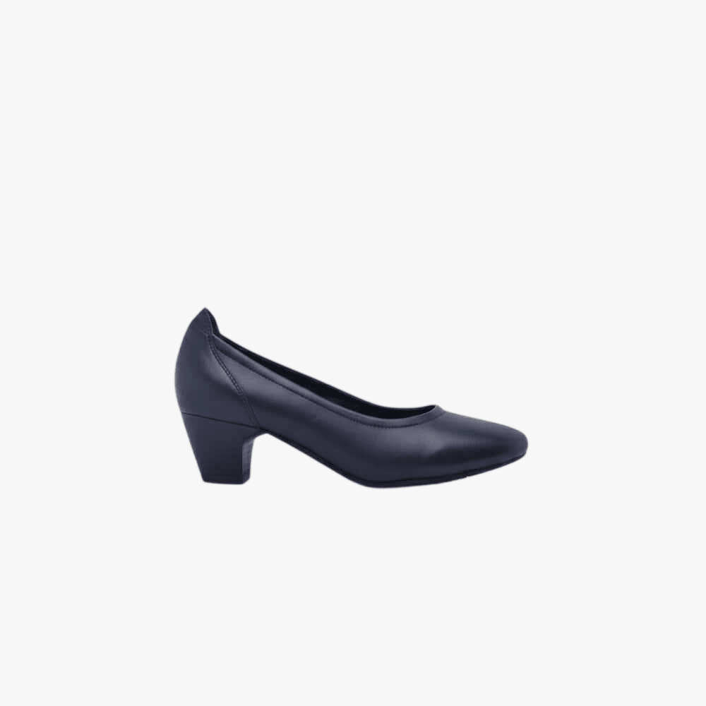 Greencross Womens Lh Square Toe Slip On Court Navy | Greencross