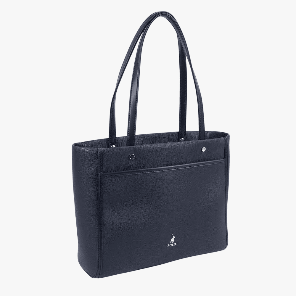 Polo Lyon Medium Casual Tote Handbag Black | Polo