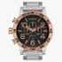 Nixon 51-30 Chrono Silver/ Rose Gold/ Black | Nixon