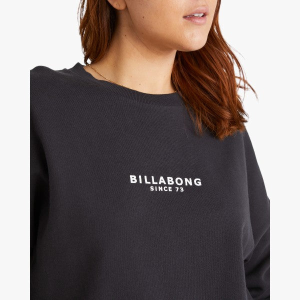 Bilabong Womens Society Crew Sweater Black