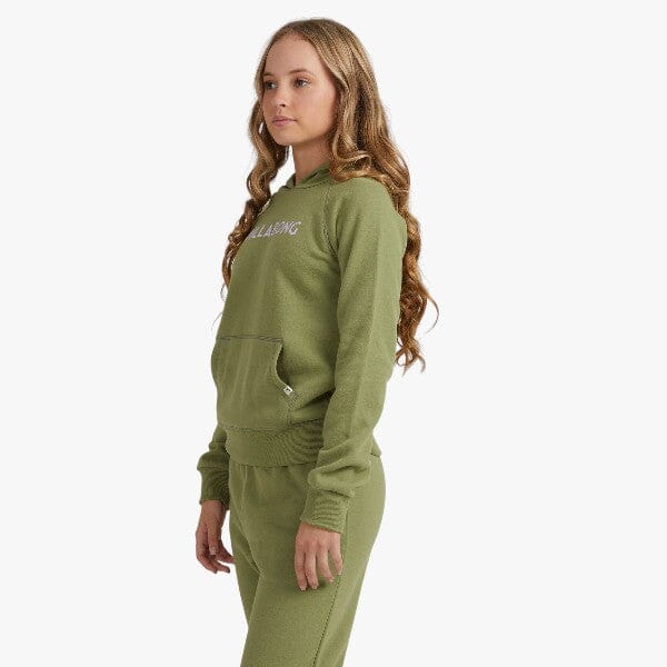 Billabong Girls Dancer Pop Hoodie Avocado | Billabong