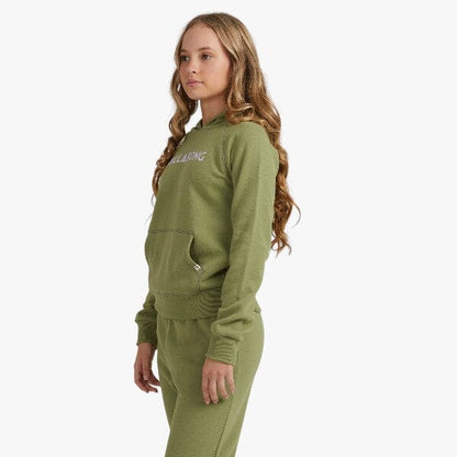 Billabong Girls Dancer Pop Hoodie Avocado | Billabong