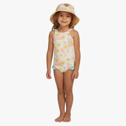 Billabong Girls Sweet Sunset One Piece Swim Suit Salt Crystal | Billabong