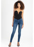 Sissy Boy Womens Mid Waist Charlotte Skinny Jean Med Vintage | Sissy Boy