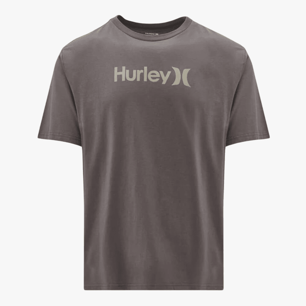 Hurley Mens One And Only Short Sleeve Tee Charcoal | Hurley
