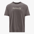 Hurley Mens One And Only Short Sleeve Tee Charcoal | Hurley