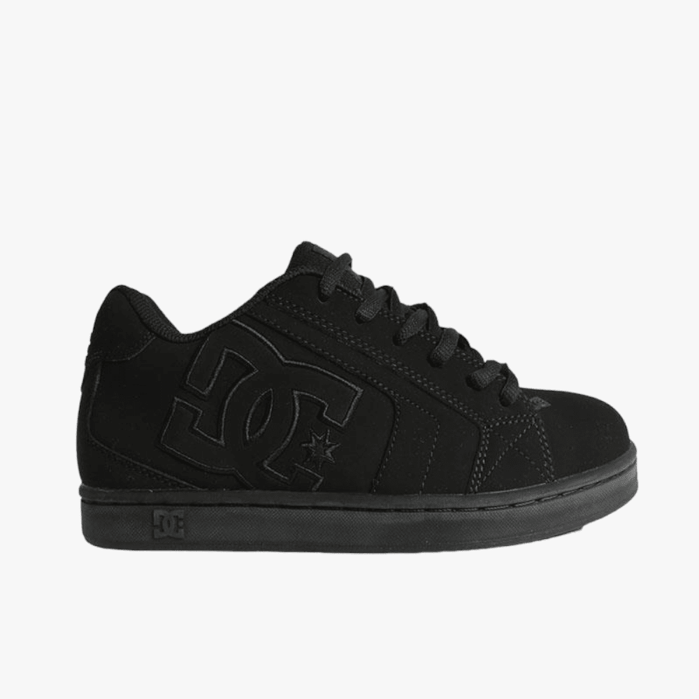 Dc Mens Net Skate Sneaker Black/Black/Black | Dc