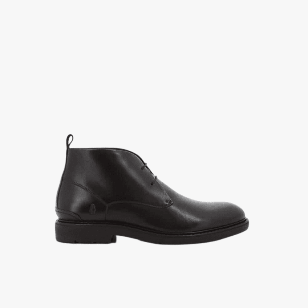 Hush Puppies Mens Supreme Black Cow Crust | Hush Puppies