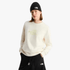 The North Face Womens Drew Peak Light Sweater White Dune Lemon Mist | The North Face