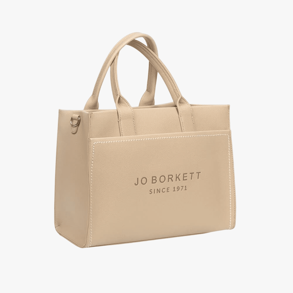 Jo Borkett Sky Shopper Handbag Taupe