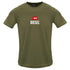 Diesel Mens Just Small New D Logo Deep Depths Tee 5Ix Green | Diesel