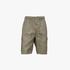 Jeep Mens 24Cm Cotton Canvas Elasticated Cargo Short Khaki | Jeep