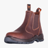 Wildebees Mens Krokodil Chelsea Boot Mid Brown | Wildebees