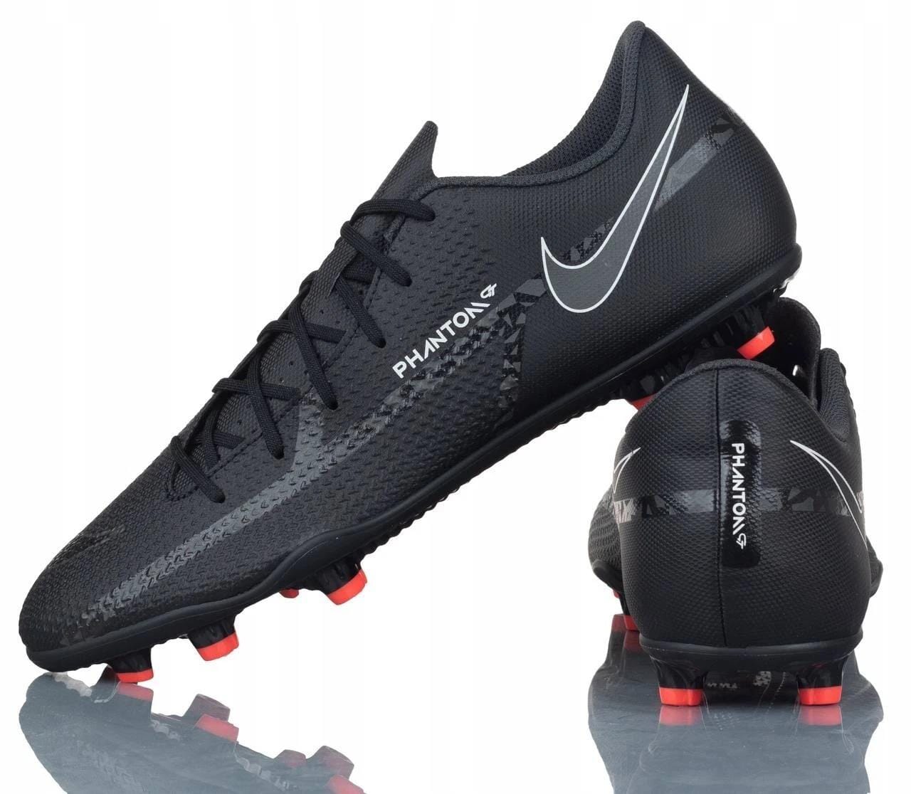 Nike Mens Phantom Gt2 Club Fg/Mg Soccer Boot Black | Nike