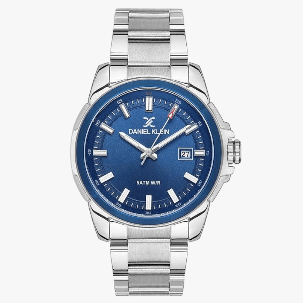 Daniel Klein Gents Premium Blue Dial 3 Hands Watch Daniel Klein