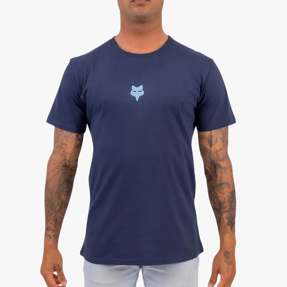 Fox Mens Heritage Short Sleeve Tee Navy | Fox