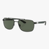 Rayban Black Frame Sunglass Dark Green Lens | Rayban