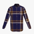 Polo Mens Easy Care Bold Check Long Sleeve Shirt Dark Blue | Polo