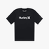Hurley Oao Quickdry Rashgurd Short Sleeve Black | Hurley