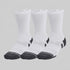Under Armour Perf Tech 3 Pack Crew Socks White | Under Armour