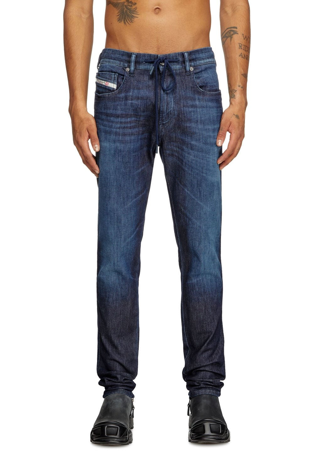 Diesel Mens D Strukt Jogger Jean Blue