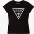 Guess Girls Short Sleeve Core Tee Black | Guess