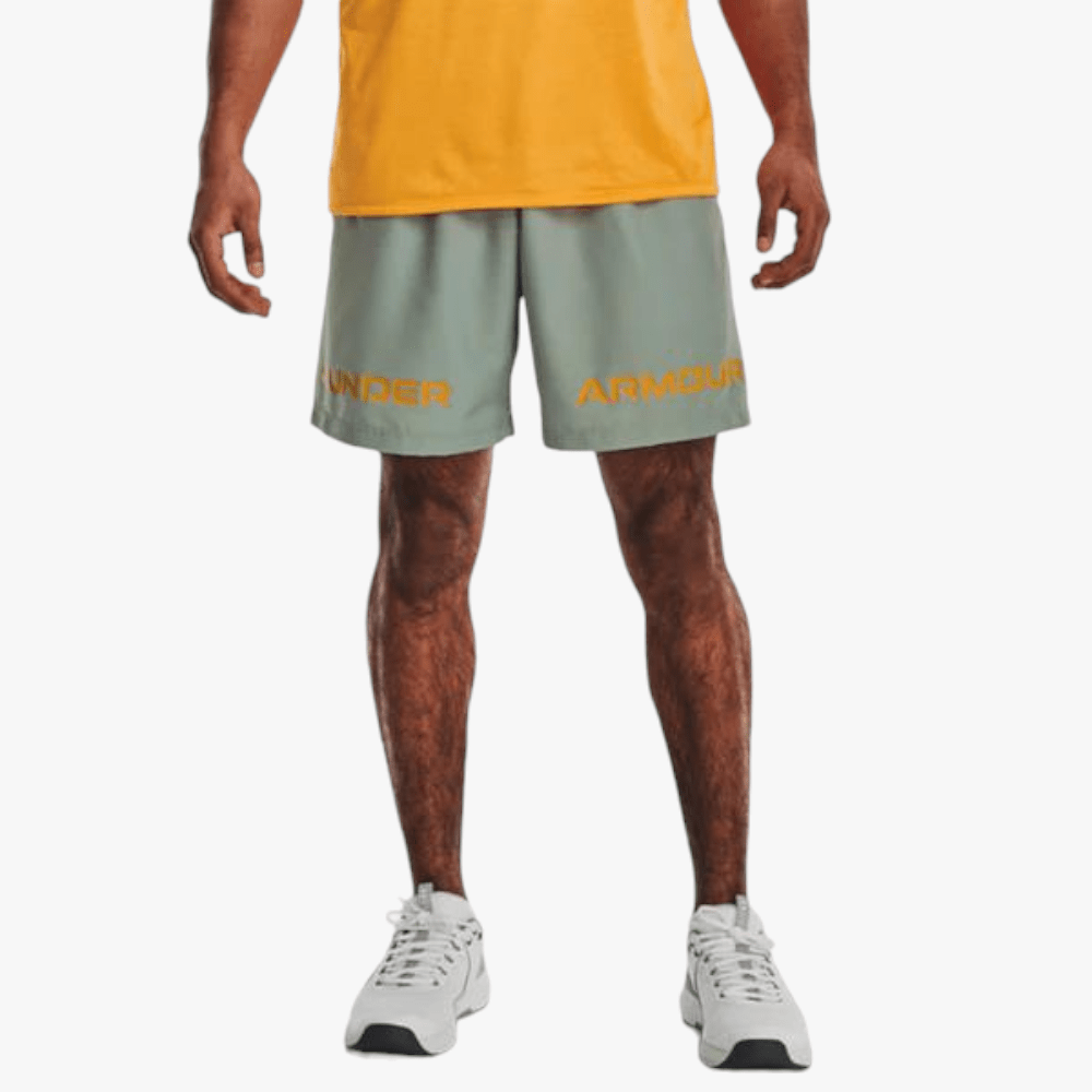 Under Armour Mens Woven Graphic Wm Short 781 Sage | Under Armour