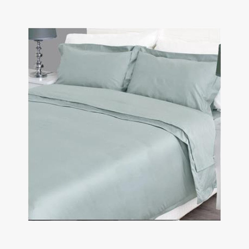 Cotton Co 4Oo Thread Standard 45X70 Pillow Case 2 Pack Duck Egg Cotton Co