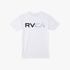 Rvca Boys Split Path Short Sleeve Tee White | Rvca