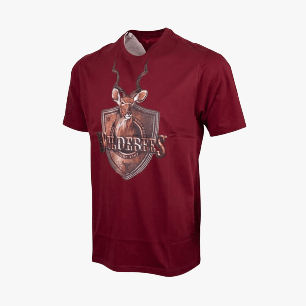 Wildebees Nyala Shield Tee Redwood | Wildebees