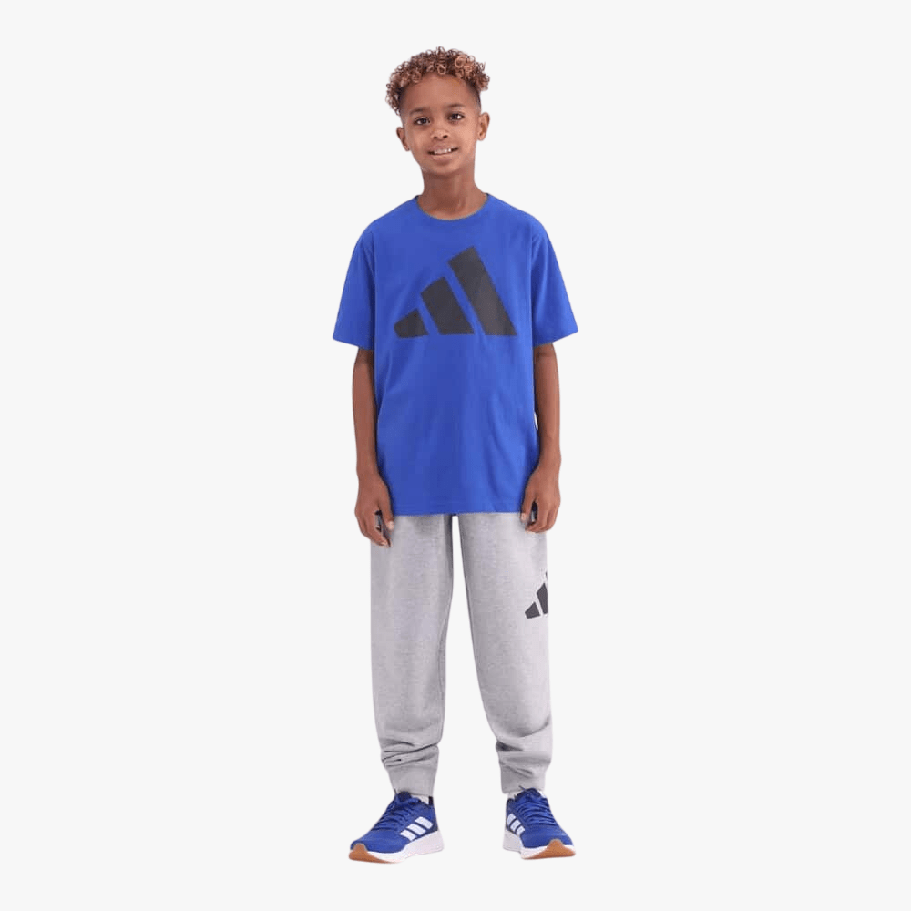 Adidas Boys Short Sleeve Tee Roy Blue Adidas