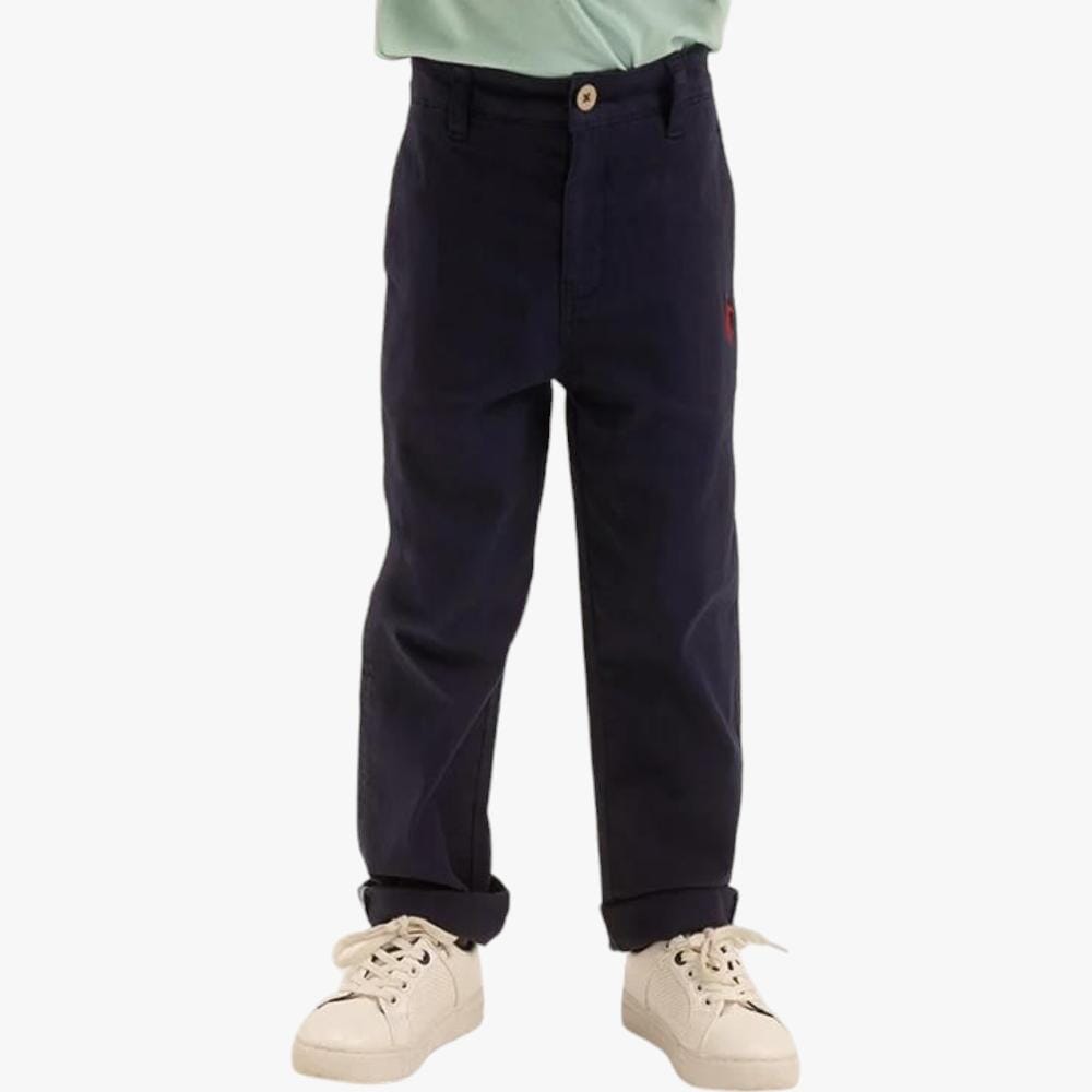Polo Boys Logan Classic Chino Pants Navy Polo