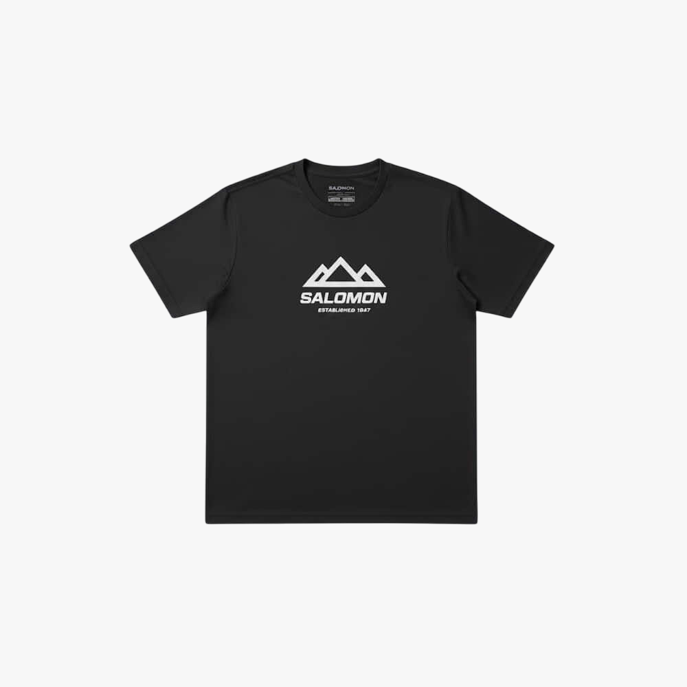 Salomon Mens Fresh Short Sleeve Tee Black