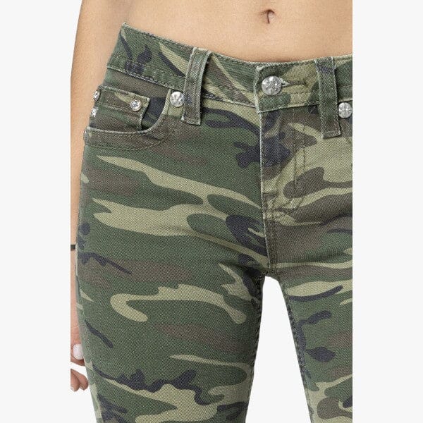 Miss Me Womens Camo Beauty Mid Rise Skinny Jean | Miss Me