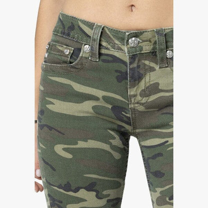 Miss Me Womens Camo Beauty Mid Rise Skinny Jean | Miss Me