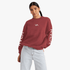 Rvca Womens Small Va Crew Sweater Terra Brown | Rvca