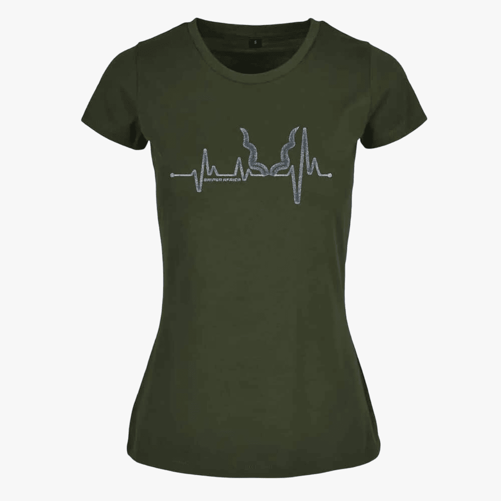 Sniper Womens Pulse Short Sleeve Tee Olive | Sniper