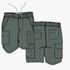 Kakiebos Mens 21Cm Elasticated Shorts Olive | Kakiebos