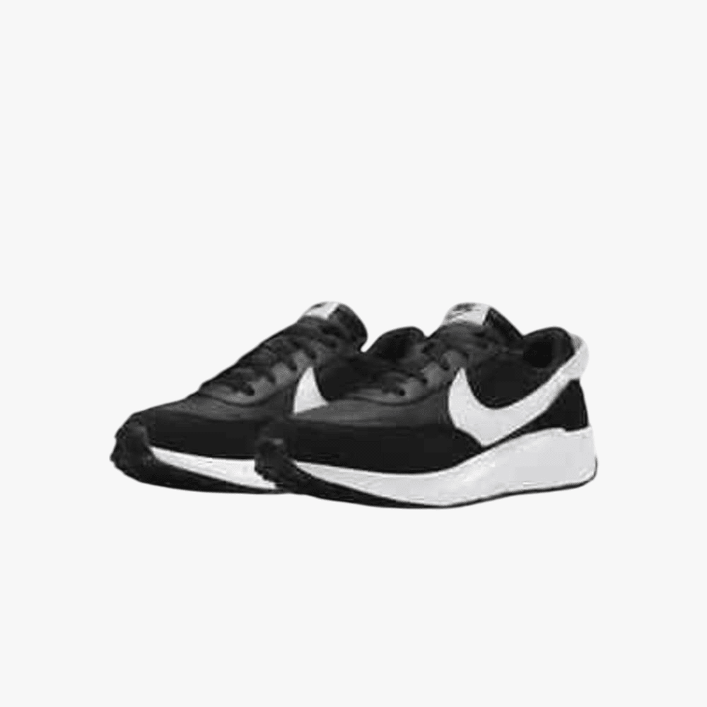 Nike Mens Waffle Debut Sneaker Black White | Nike