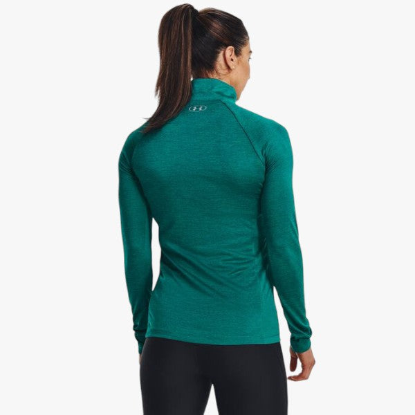 Under Armour Ladies New Tech 1/2 Zip 722 Blue