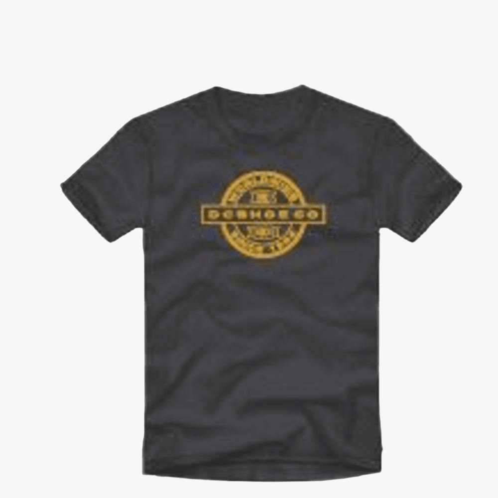 Dc Mens Around Here Short Sleeve Tee Pirate Black | DC