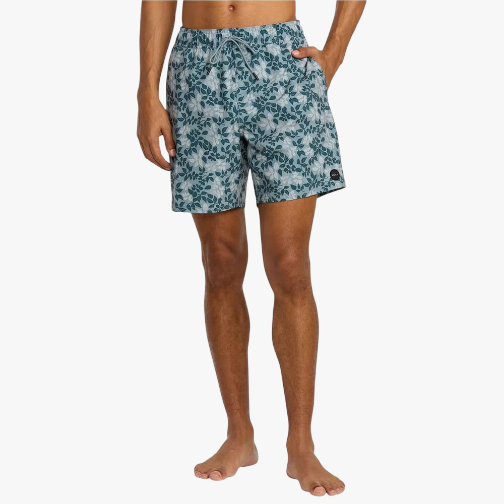 Rvca Mens Va Elastic 16&quot; Volley Shorts Lead