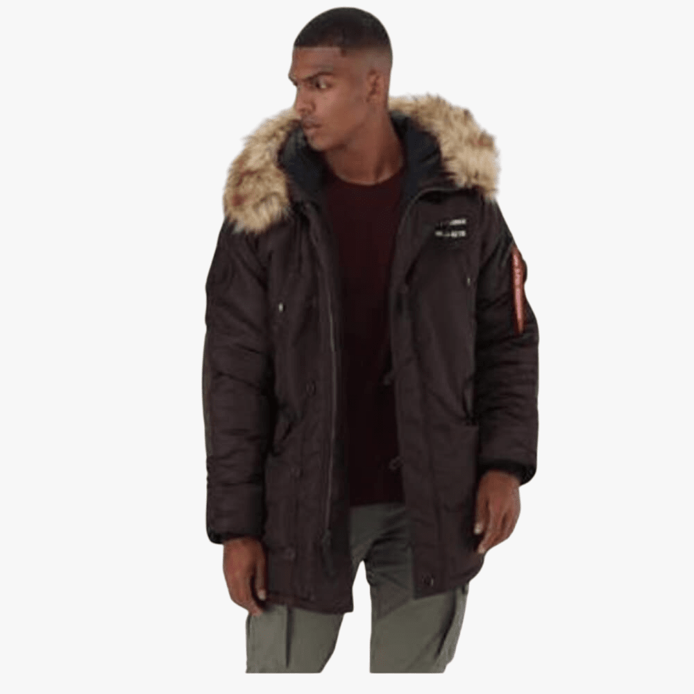 Alpha Industries N3b Vf59 Grey Black Brown | Alpha Industries