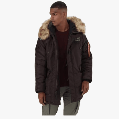 Alpha Industries N3b Vf59 Grey Black Brown | Alpha Industries